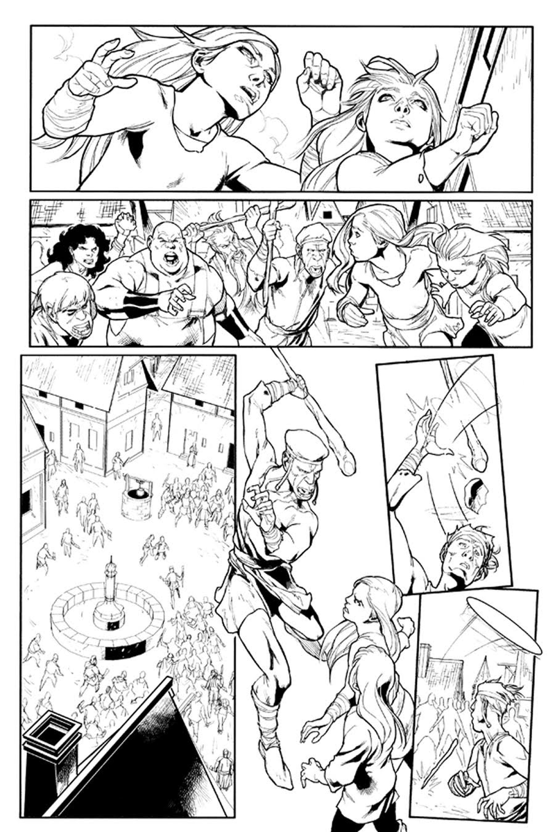 Illustration for article titled An Exclusive Look at the Brand New Xena Comic!